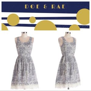 Blissful Breakfast Dress by Doe and Rae - Small